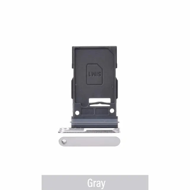 Single SIM Card Tray for Samsung Galaxy S24 FE S721B -Gray