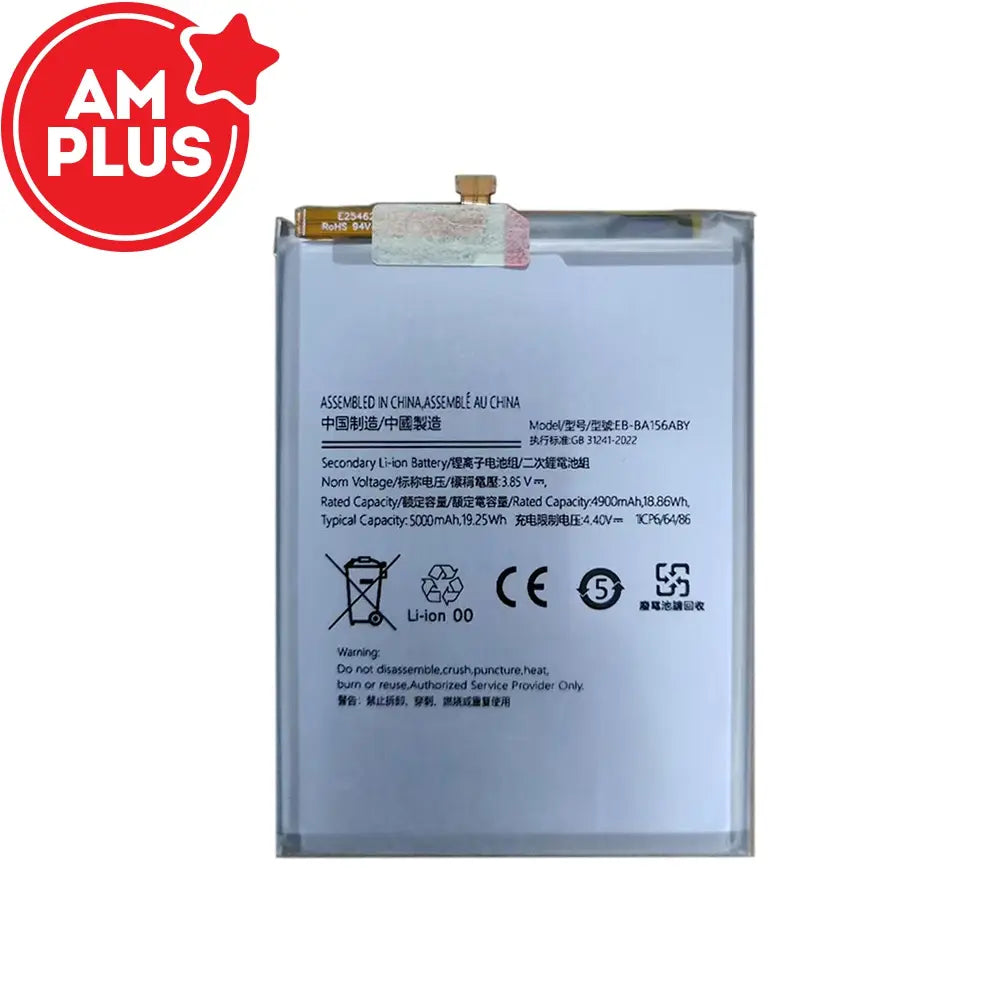 AMPLUS Samsung Galaxy A15 4G A155F / A15 5G A156B EB-BA156ABY Battery 4900mAh