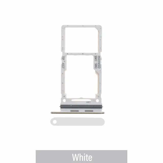 Dual SIM Card Tray for Samsung Galaxy A73 5G A736B-White