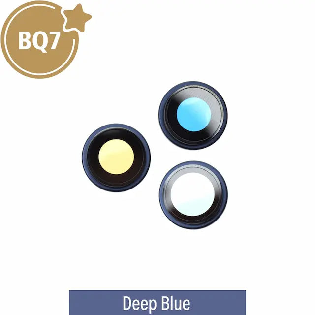 BQ7 Rear Camera Lens With Bracket for iPhone 17 Pro / 17 Pro Max -Deep Blue