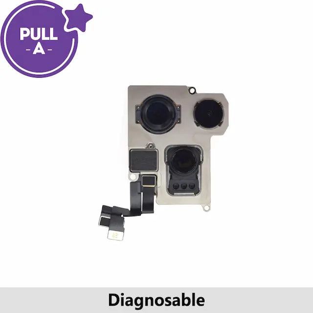 Diagnosable Rear Camera for iPhone 16 Pro Max (PULL-A)