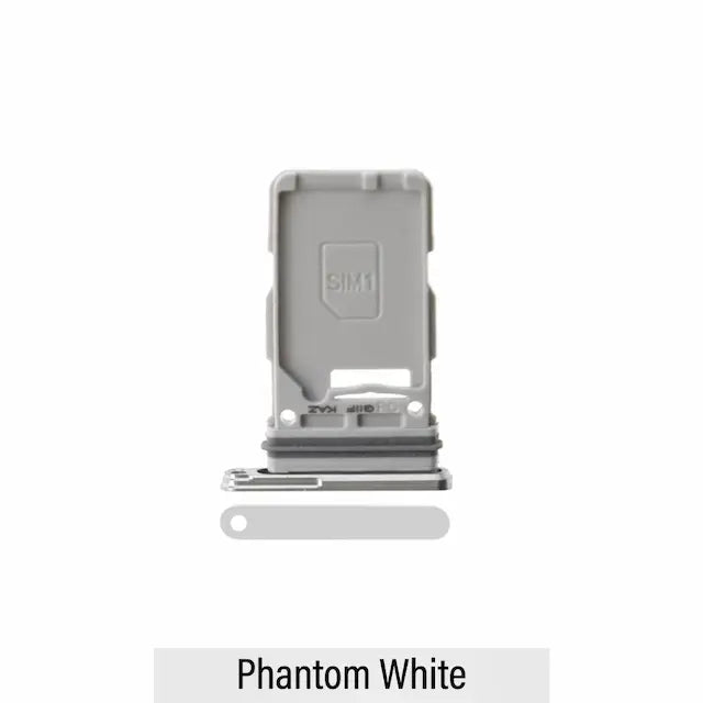 Single SIM Card Tray for Samsung Galaxy S21 5G G991-Phantom White