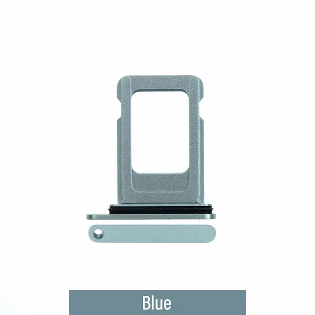Single SIM Card Tray for iPhone 15 / 15 Plus-Blue