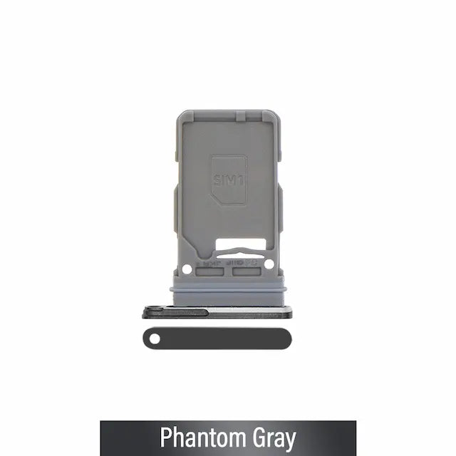 Single SIM Card Tray for Samsung Galaxy S21 5G G991-Phantom Gray