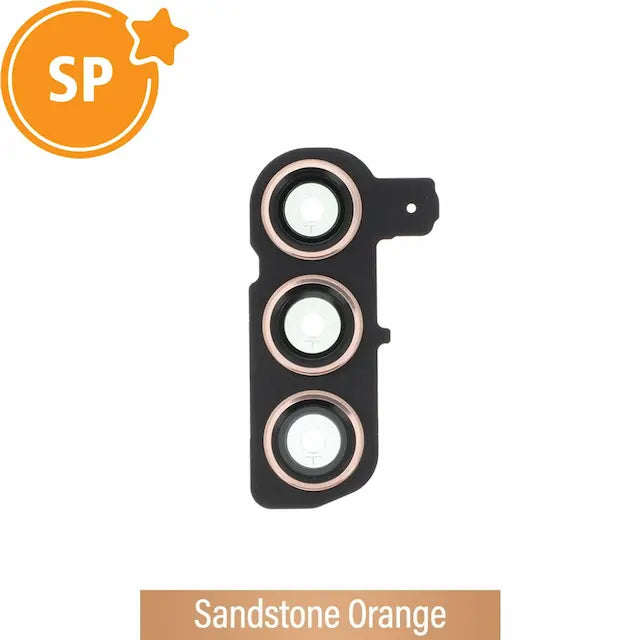 Rear Camera Lens Back Glass Cover for Samsung Galaxy S24 S921B GH98-48856G (Service Pack)-Sandstone Orange
