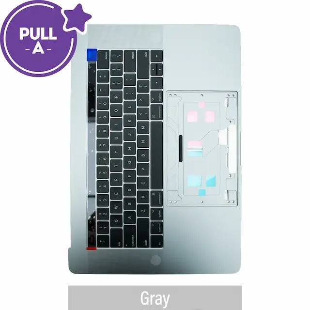 Top Case With Keyboard For MacBook Pro 15" A1707 (PULL-A)-Space Gray
