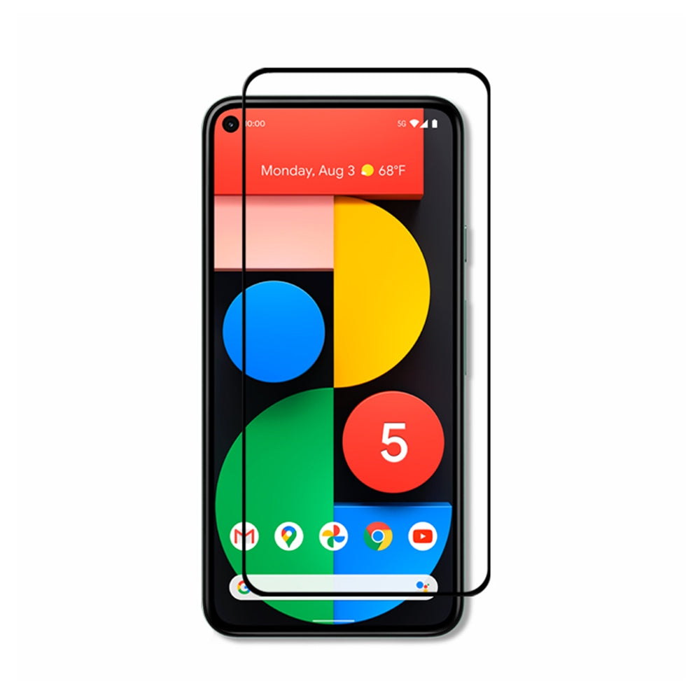 3D Full Coverage Tempered Glass Screen Protector For Google Pixel 5