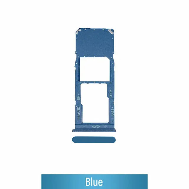 Single SIM Card Tray for Samsung Galaxy A12 A125F-Blue