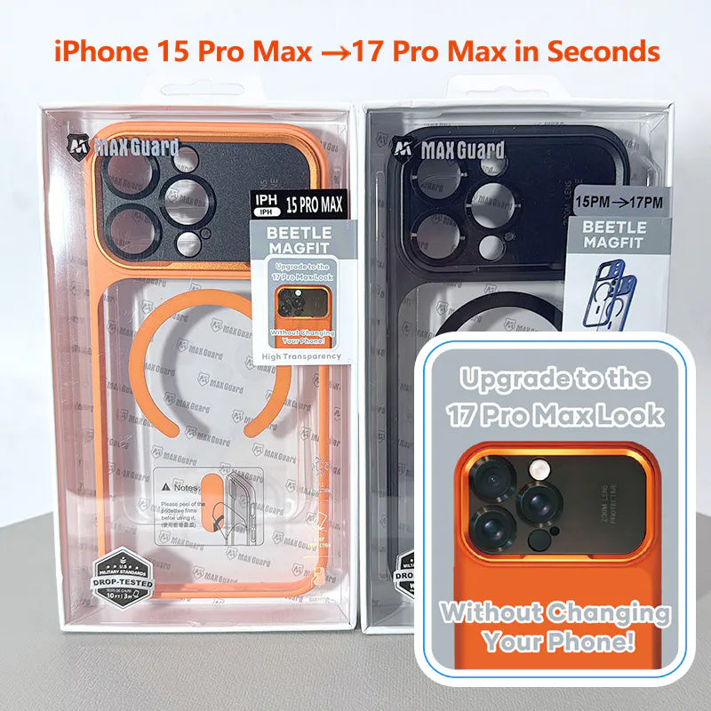 Maxguard Beetle MagFit 17 Pro Max Look Case for iPhone 15 Pro Max