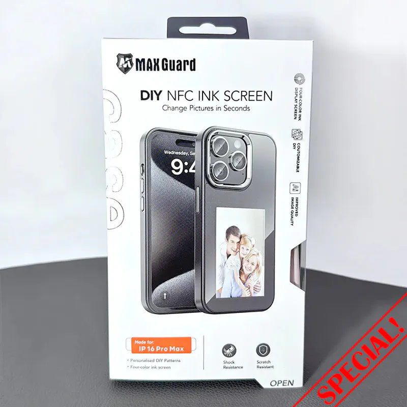 Maxguard DIY NFC Ink Screen Case for iPhone 16
