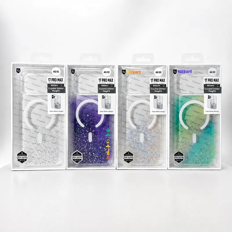 Crystal Glitter MagFit Case for iPhone 17