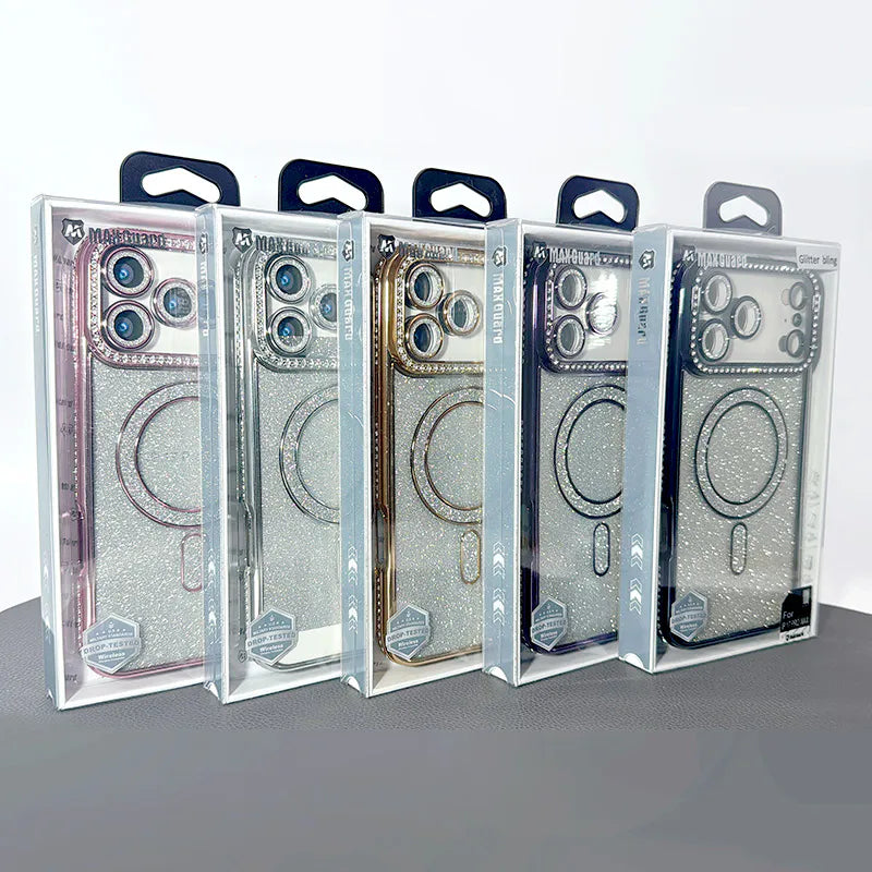 Kinglink Glitter Bling Design MagFit Case for iPhone 17