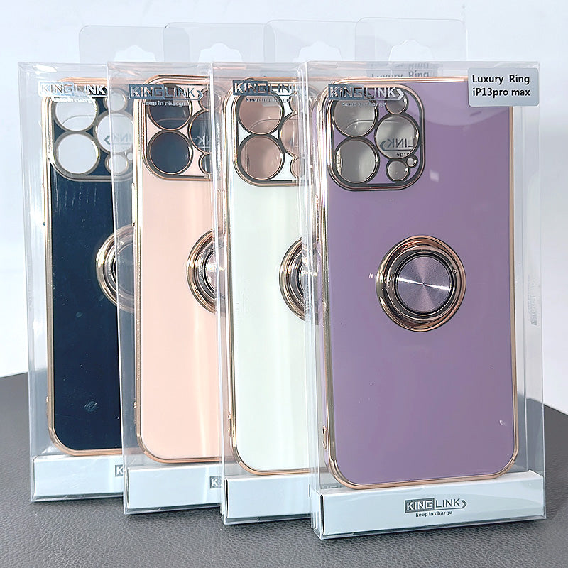 Kinglink Luxury Ring Case for iPhone 16