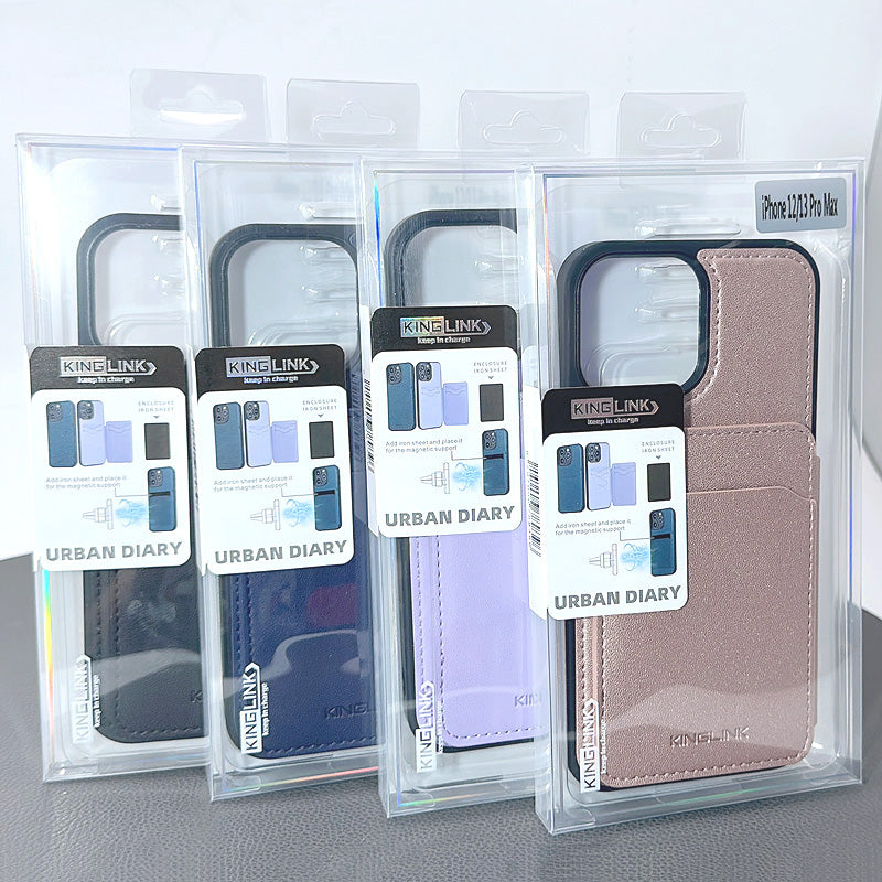 Kinglink Urban Diary Leather Wallet Case for iPhone 16 Plus