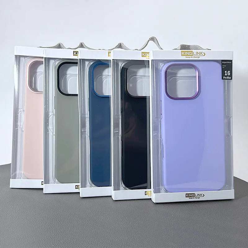 Kinglink Softguard Silicone Case for iPhone 16 Pro