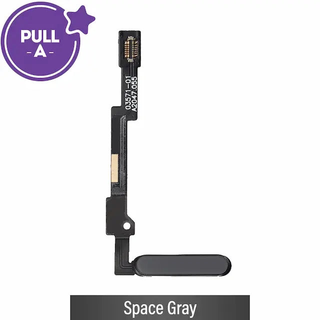 Home Button with Flex Cable for iPad mini 7 (PULL-A)-Space Gray