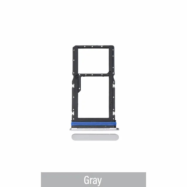 Dual SIM Card Tray for Samsung Galaxy A06 5G A066B-Gray