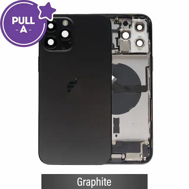 Rear Housing with Full Set Parts for iPhone 12 Pro Max-Graphite (PULL-A)