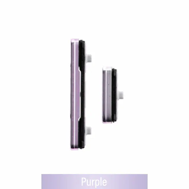 Power & Volume Button Set for Samsung Galaxy S22 5G S901B / S22 Plus 5G S906B-Purple