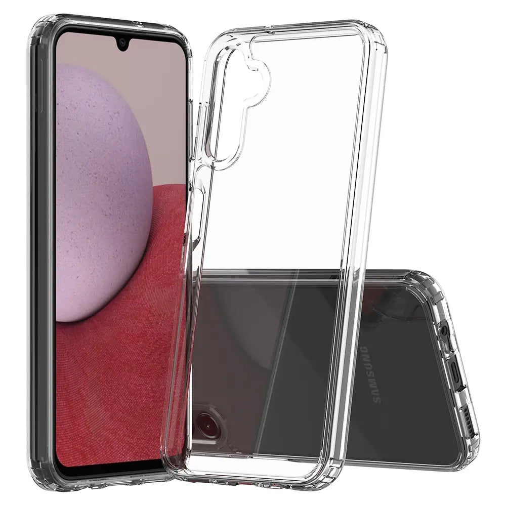 High Quality Acrylic + TPU Hybrid Transparent Case Cover for Samsung Galaxy A14 4G / 5G