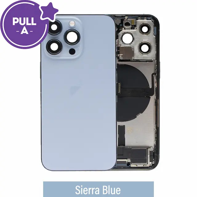 Rear Housing with Full Set Parts for iPhone 13 Pro-Sierra Blue (PULL-A)
