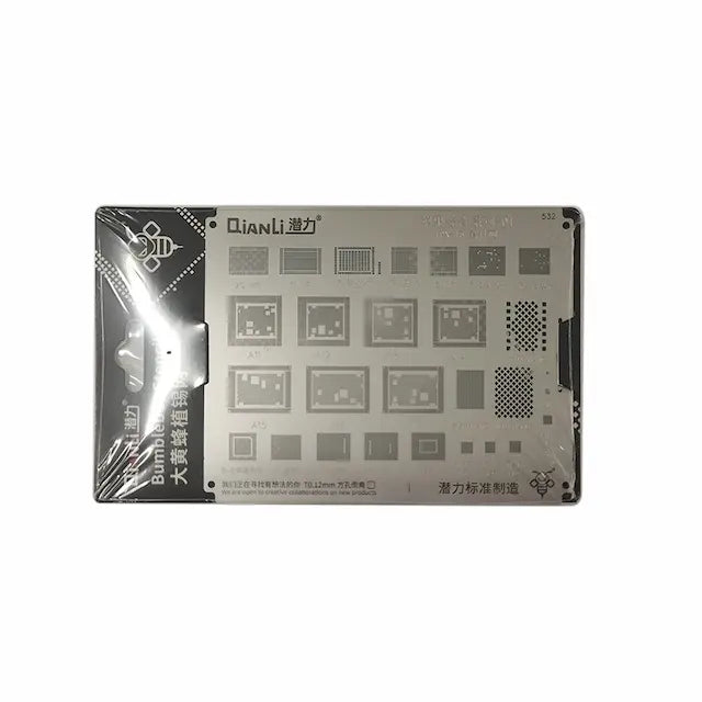 QianLi Bumblebee BGA Reballing Stencil (QS532) for iPhone X- iPhone15 Series