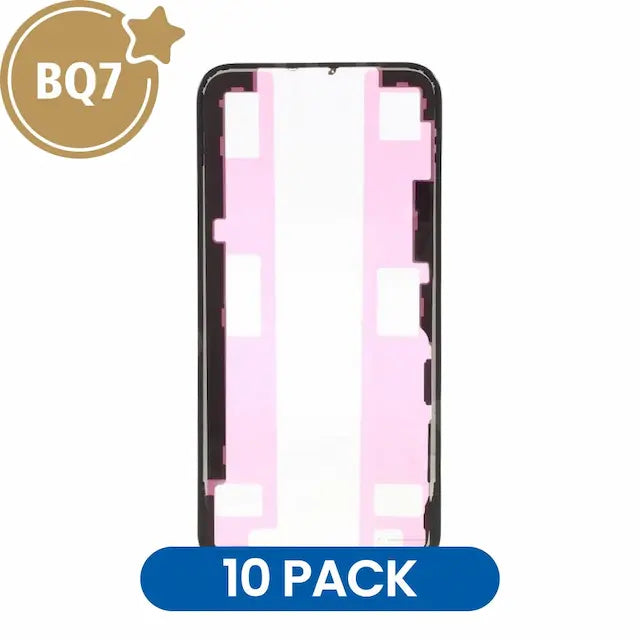 Front LCD Screen Bezel Frame With 3M Glue for iPhone XS (BQ7) (Pack of 10)