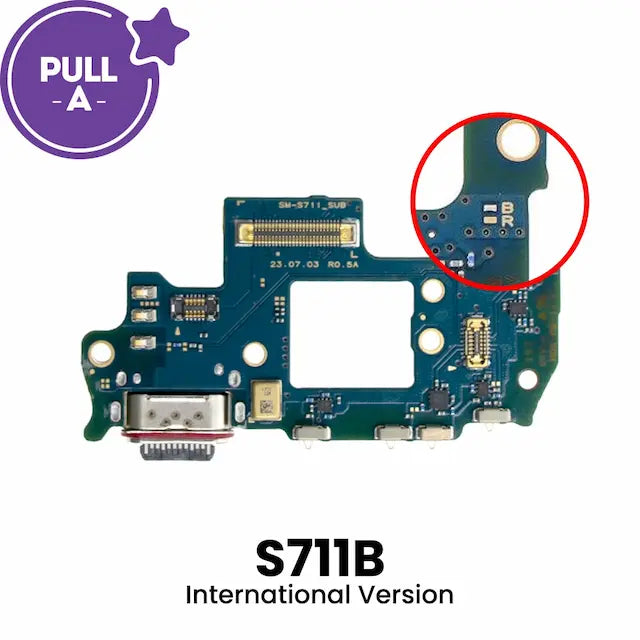 Charging Port Board for Samsung Galaxy S23 FE S711B (International Version) (PULL-A)
