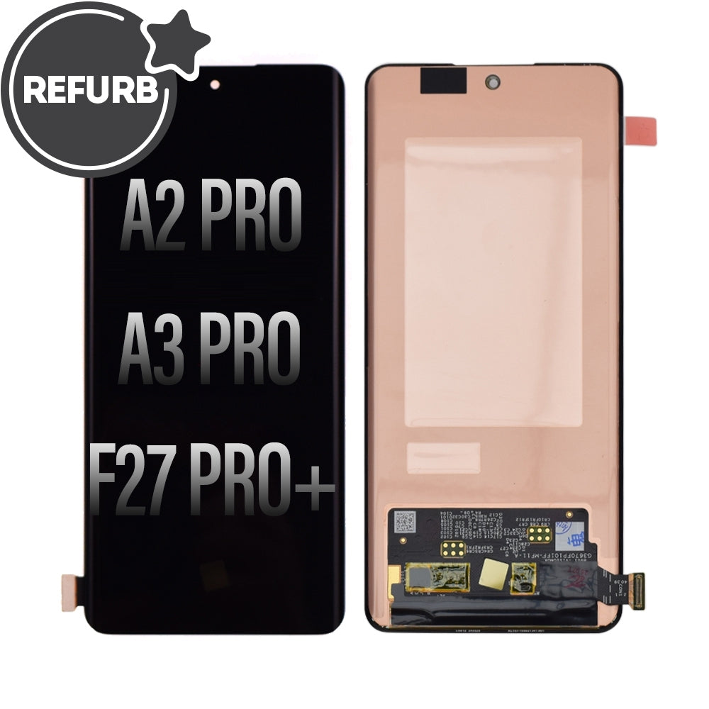 REFURB OLED Screen Digitizer Replacement for OPPO A2 Pro 4G / A3 Pro 4G / F 27 Pro+ 4G