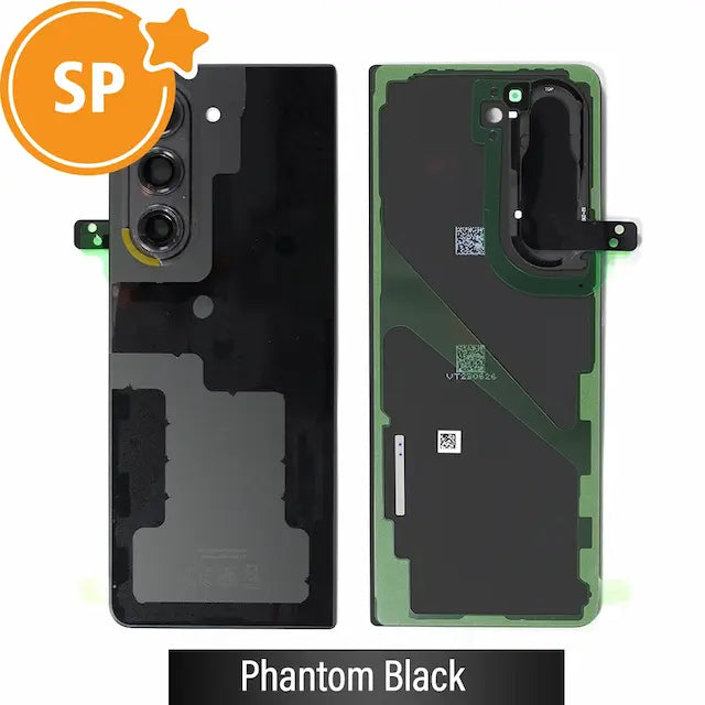 Rear Battery Cover For Samsung Galaxy Z Fold5 F946B GH82-31862A/GH98-48616A (Service Pack)-Phantom Black
