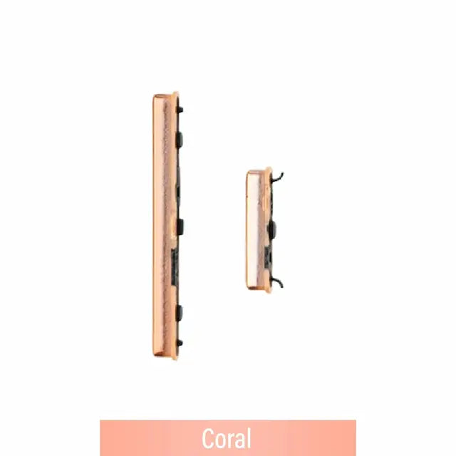 Power & Volume Button Set for Samsung Galaxy A40 A405F-Coral