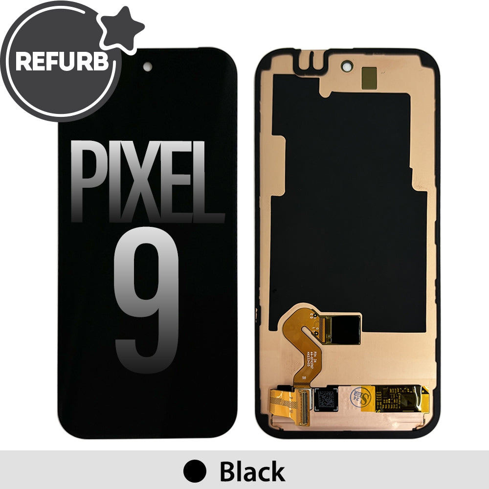 FULL ORIGINAL OLED Screen Digitizer with Bezel Frame and Fingerprint Sensor for Google Pixel 9