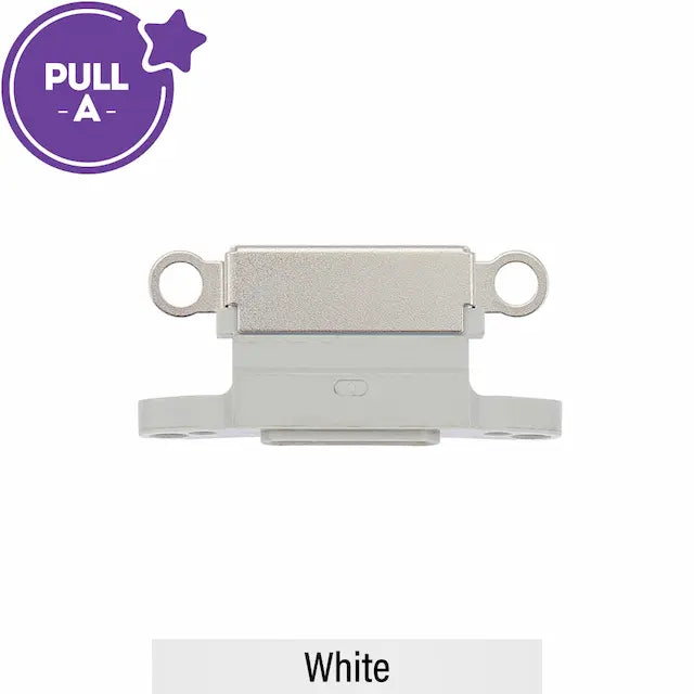 Charging Port Connector for iPhone 13 Pro / 13 Pro Max-White (PULL-A)