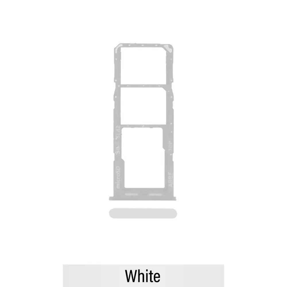 Dual SIM Card Tray for Samsung Galaxy A22 4G A225F-White (Not for AU)