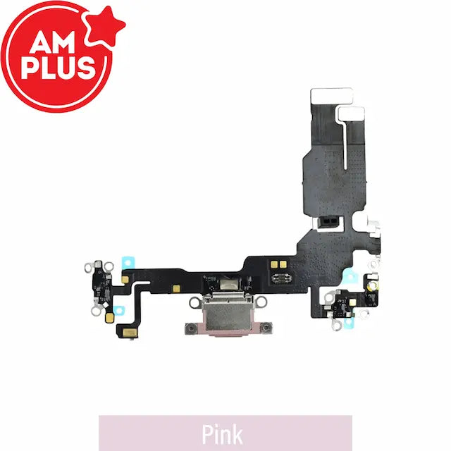 AMPLUS Charging Port for iPhone 15-Pink