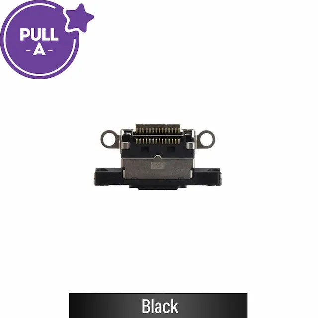 Charging Port Connector for iPhone 15 / 15 Plus-Black (PULL-A)