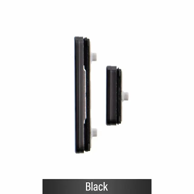 Power & Volume Button Set for Samsung Galaxy S22 5G S901B / S22 Plus 5G S906B-Black
