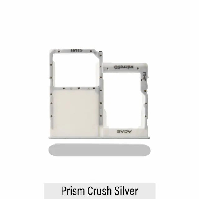 Single SIM Card Tray for Samsung Galaxy A41 A415F-Prism Crush Silver