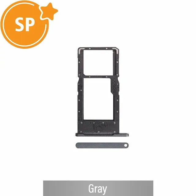 SIM Card Tray for Samsung Galaxy Tab A7 Lite T225 (LTE) GH81-20673A (Service Pack)-Gray