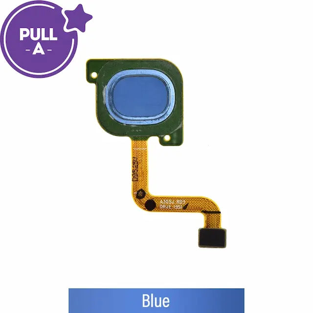 Fingerprint Reader with Flex Cable for Samsung Galaxy A30 A305 (Japanese Version) (PULL-A)-Blue