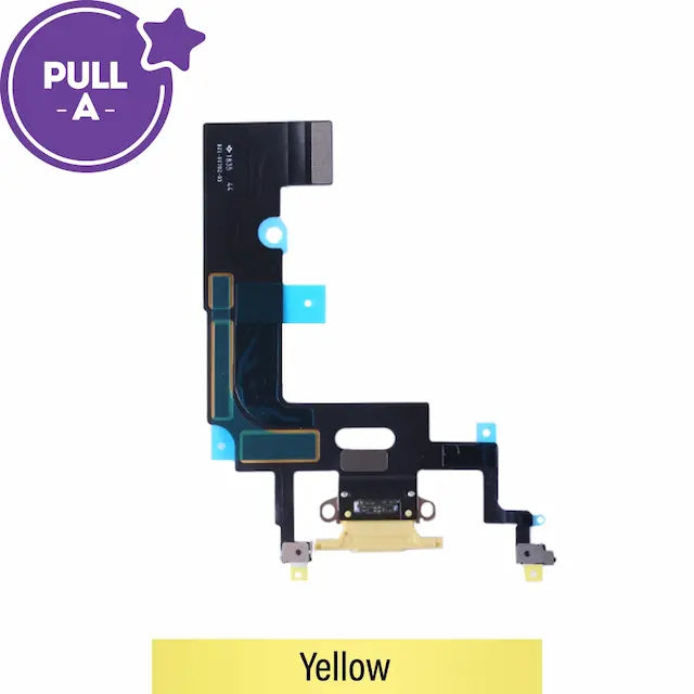 Charging Port for iPhone XR (PULL-A)-Yellow