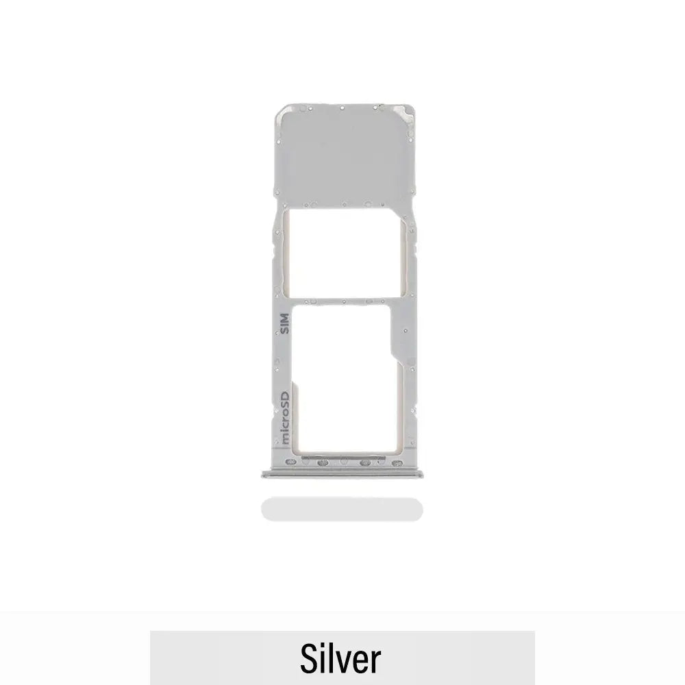 Single SIM Card Tray for Samsung Galaxy A20 A205F / A30 A305F / A50 A505F-Silver