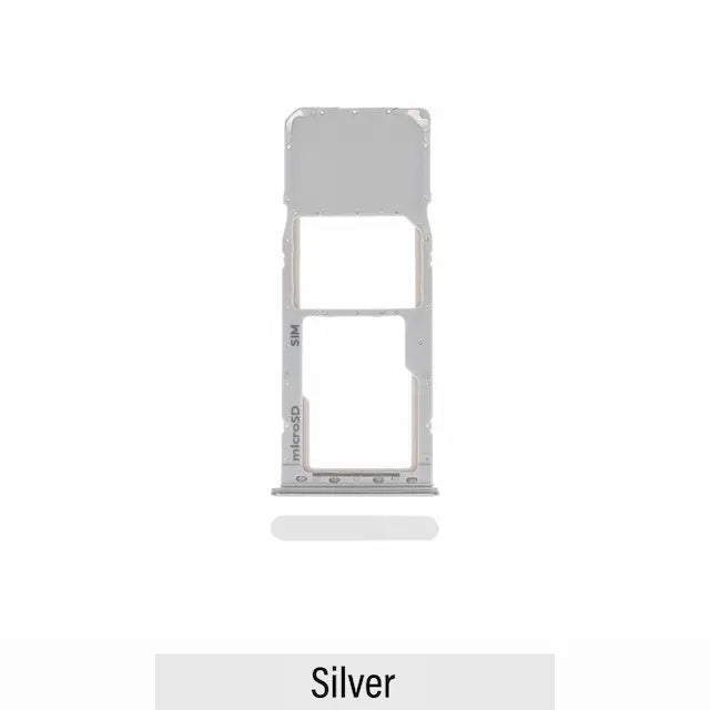 Single SIM Card Tray for Samsung Galaxy A20 A205F / A30 A305F / A50 A505F-Silver