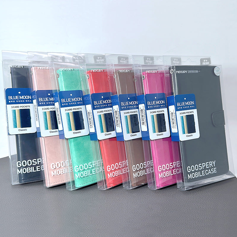 Bluemoon Diary Wallet Case for iPhone 16 Pro
