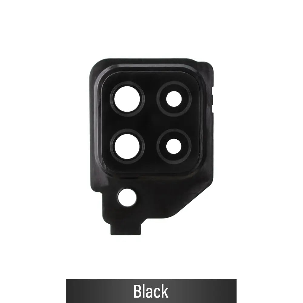 Rear Camera Lens Back Glass Cover for Samsung Galaxy A22 4G A225F-Black
