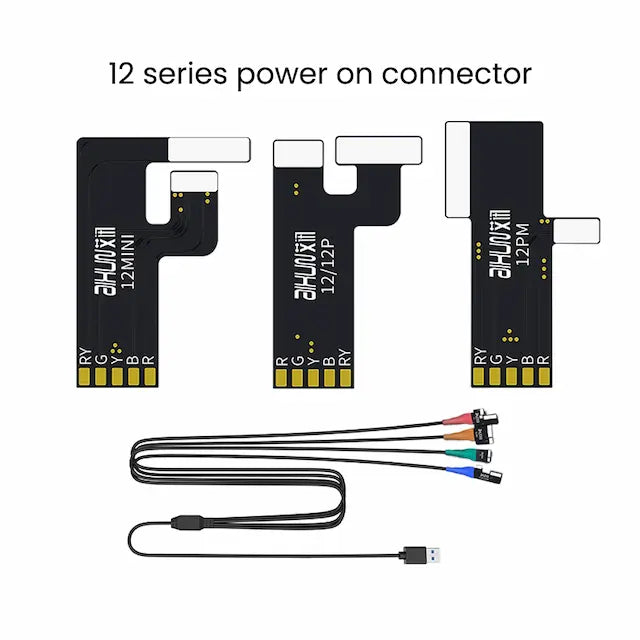 AIXUN P2408S Power Supply Power On Connector Cable for iPhone 12 Series