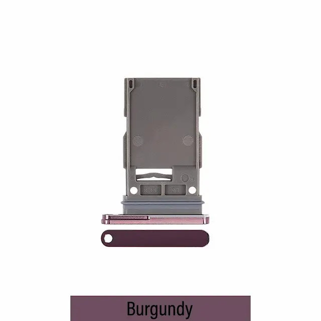 Single SIM Card Tray for Samsung Galaxy Z Fold4 5G F936-Burgundy