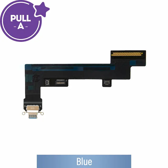 Charging Port with Flex Cable for iPad Air (2022) (Wi-Fi + Cellular) (PULL-A)-Blue