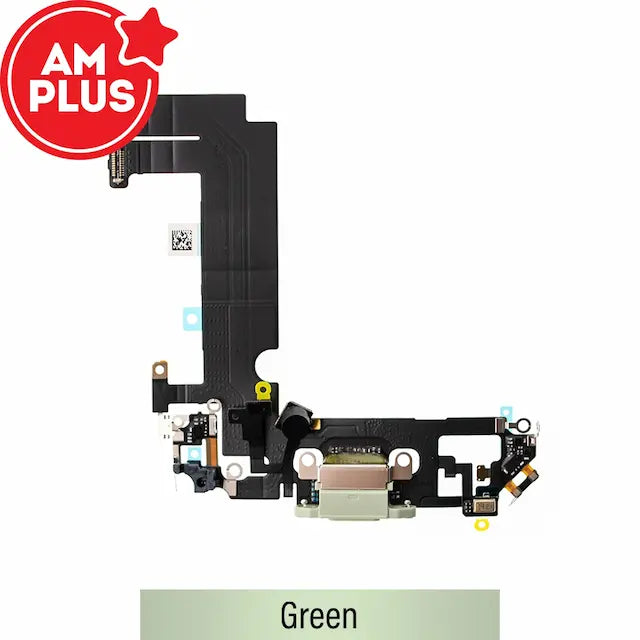 AMPLUS Charging Port for iPhone 12 mini-Green