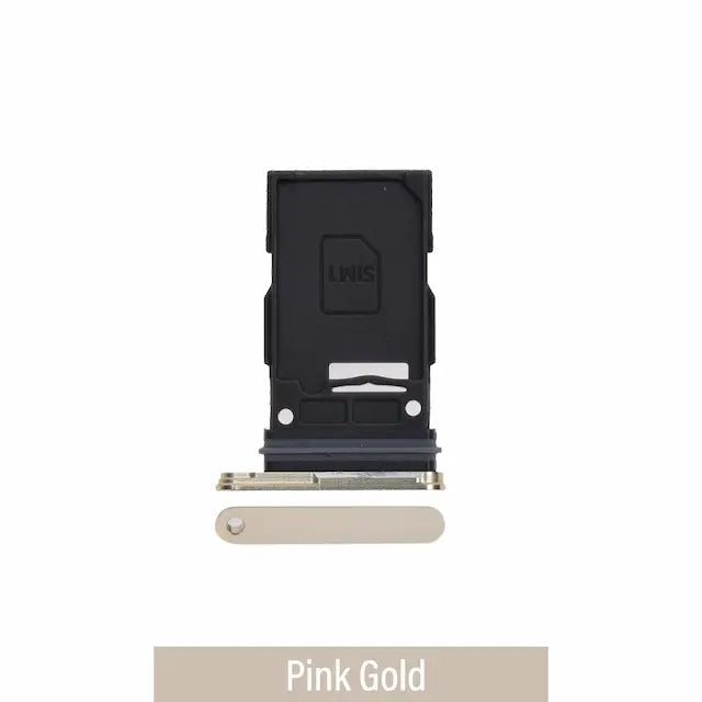 Single SIM Card Tray for Samsung Galaxy S25 S931B / S25+ S936B-Pink Gold
